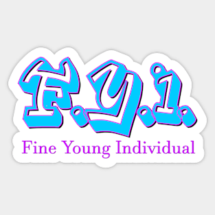 F.Y.I. Sticker